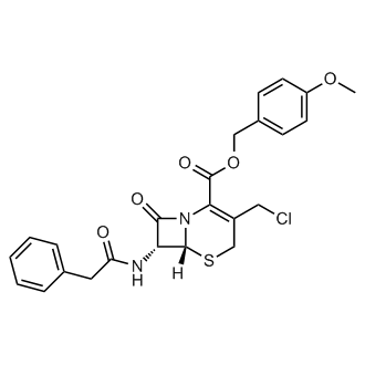 4-Methoxybenzyl (6R,7R)-3-(chloromethyl)-8-oxo-7-(2-phenylacetamido)-5-thia-1-azabicyclo[4.2.0]oct-2-ene-2-carboxylate