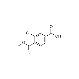 3-Chloro-4-(methoxycarbonyl)benzoic acid