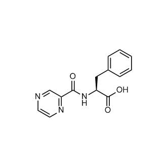 (S)-3-Phenyl-2-[[(pyrazin-2-yl)carbonyl]amino]propanoic acid