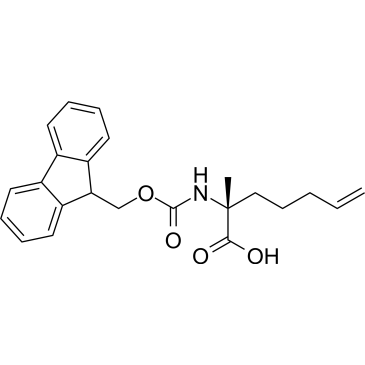 (R)-2-((((9H-Fluoren-9-yl)methoxy)carbonyl)amino)-2-methylhept-6-enoic acid