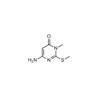 6-Amino-3-methyl-2-(methylthio)pyrimidin-4(3H)-one