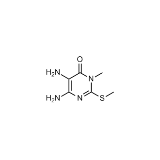 5,6-Diamino-3-methyl-2-(methylthio)pyrimidin-4(3H)-one