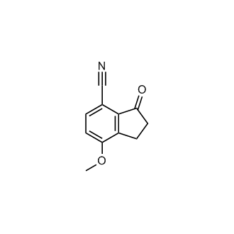 7-Methoxy-3-oxo-2,3-dihydro-1H-indene-4-carbonitrile