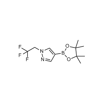 4-(4,4,5,5-Tetramethyl-1,3,2-dioxaborolan-2-yl)-1-(2,2,2-trifluoroethyl)-1H-pyrazole