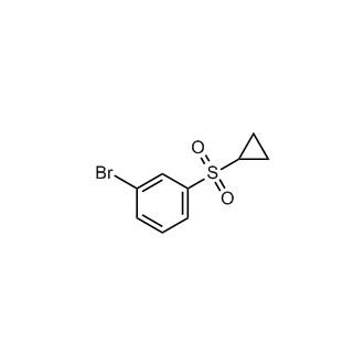 1-Bromo-3-(cyclopropylsulfonyl)benzene