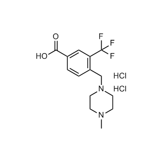 4-((4-Methylpiperazin-1-yl)methyl)-3-(trifluoromethyl)benzoic acid dihydrochloride