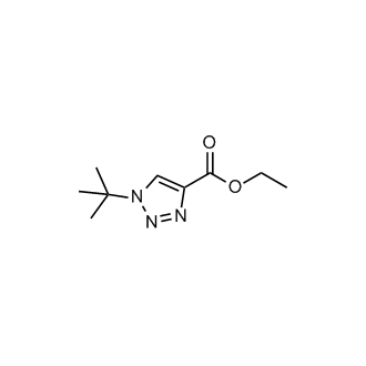 Ethyl 1-(tert-butyl)-1H-1,2,3-triazole-4-carboxylate