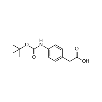 4-[[(1,1-Dimethylethoxy)carbonyl]amino]benzeneacetic acid