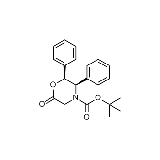 (2S,3R)-(+)-N-tert-Butoxycarbonyl-6-oxo-2,3-diphenylmorpholine