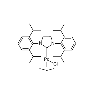 Allyl(1,3-bis(2,6-diisopropylphenyl)imidazolidin-2-ylidene)chloropalladate(II)