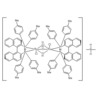 [NH2ME2][(RuCl((R)-tolbinap))2(μ-Cl)3]