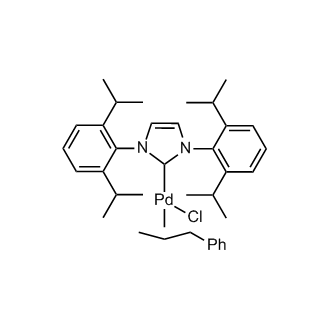 (1,3-Bis(2,6-diisopropylphenyl)-1H-imidazol-2(3H)-ylidene)chloro(cinnamyl)palladate(II)