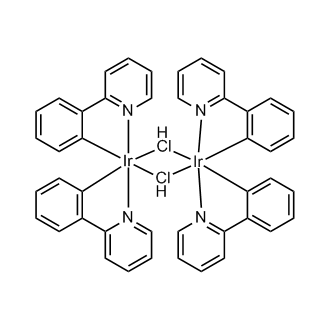 Dichlorotetrakis(2-(2-pyridinyl)phenyl)diiridium(III)