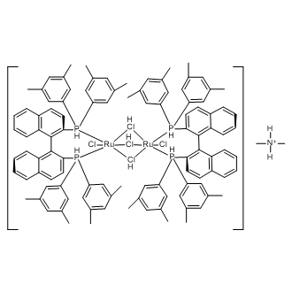 [NH2Me2][(RuCl((R)-xylbinap))2(mu-Cl)3]