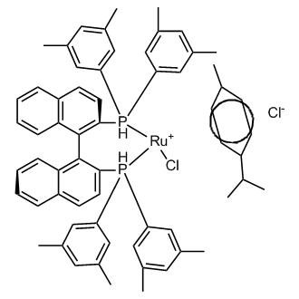 Chloro{(R)-(+)-2,2'-bis[di(3,5-xylyl)phosphino]-1,1'-binaphthyl}(p-cymene)ruthenium(II) chloride