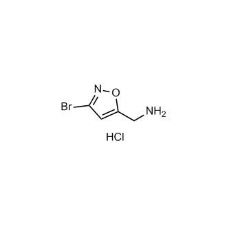 (3-Bromoisoxazol-5-yl)methanamine hydrochloride