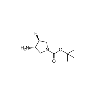 (3S,4S)-tert-Butyl 3-amino-4-fluoropyrrolidine-1-carboxylate