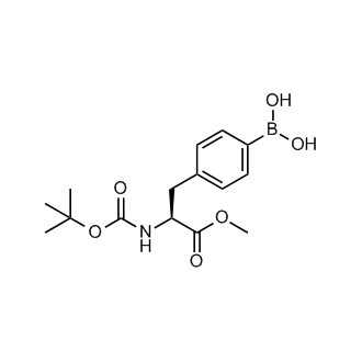 (S)-(4-(2-((tert-Butoxycarbonyl)amino)-3-methoxy-3-oxopropyl)phenyl)boronic acid