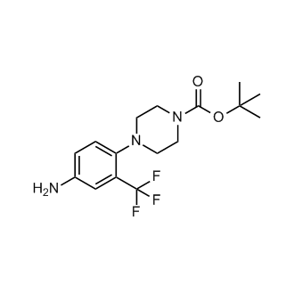 tert-Butyl 4-(4-amino-2-(trifluoromethyl)phenyl)piperazine-1-carboxylate