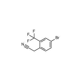 2-(4-Bromo-2-(trifluoromethyl)phenyl)acetonitrile