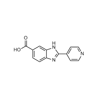 2-(Pyridin-4-yl)-1H-benzo[d]imidazole-6-carboxylic acid