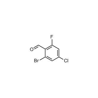 2-Bromo-4-chloro-6-fluorobenzaldehyde