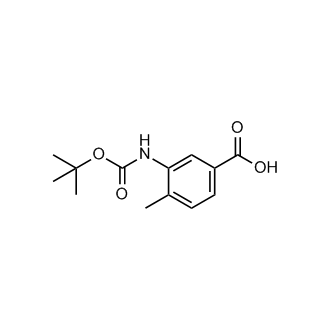 3-((tert-Butoxycarbonyl)amino)-4-methylbenzoic acid