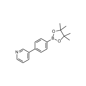 3-(4-(4,4,5,5-Tetramethyl-1,3,2-dioxaborolan-2-yl)phenyl)pyridine