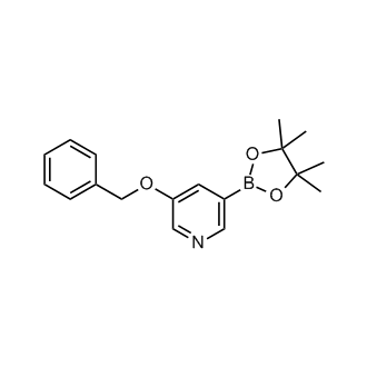 3-(Benzyloxy)-5-(4,4,5,5-tetramethyl-1,3,2-dioxaborolan-2-yl)pyridine