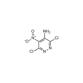 3,6-Dichloro-5-nitropyridazin-4-amine