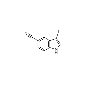 3-Iodo-1H-indole-5-carbonitrile