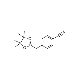 4-((4,4,5,5-Tetramethyl-1,3,2-dioxaborolan-2-yl)methyl)benzonitrile