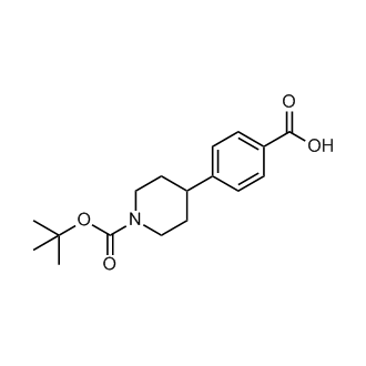 4-(1-(tert-Butoxycarbonyl)piperidin-4-yl)benzoic acid