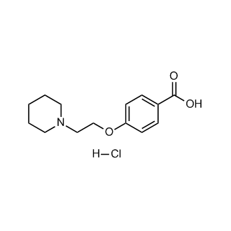 4-(2-(Piperidin-1-yl)ethoxy)benzoic acid hydrochloride