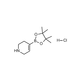 4-(4,4,5,5-Tetramethyl-1,3,2-dioxaborolan-2-yl)-1,2,3,6-tetrahydropyridine hydrochloride