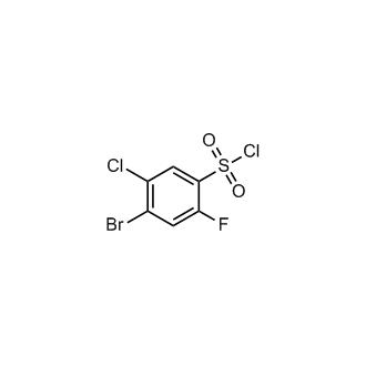 4-Bromo-5-chloro-2-fluorobenzenesulfonyl chloride