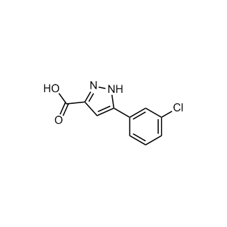 5-(3-Chlorophenyl)-1H-pyrazole-3-carboxylic acid