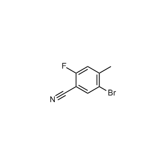 5-Bromo-2-fluoro-4-methylbenzonitrile