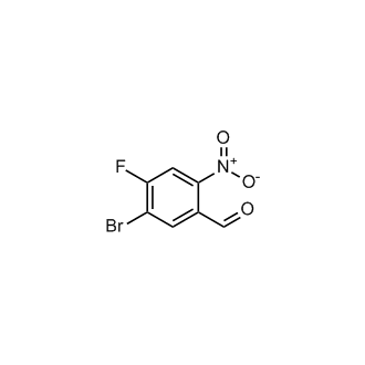 5-Bromo-4-fluoro-2-nitrobenzaldehyde