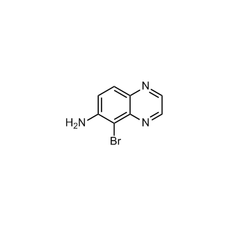 6-Amino-5-bromoquinoxaline