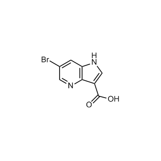 6-Bromo-1H-pyrrolo[3,2-b]pyridine-3-carboxylic acid