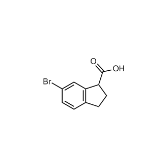 6-Bromo-2,3-dihydro-1H-indene-1-carboxylic acid