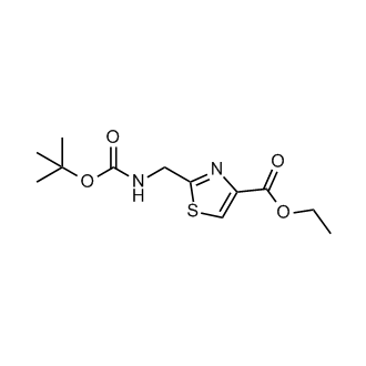 Ethyl 2-(((tert-butoxycarbonyl)amino)methyl)thiazole-4-carboxylate