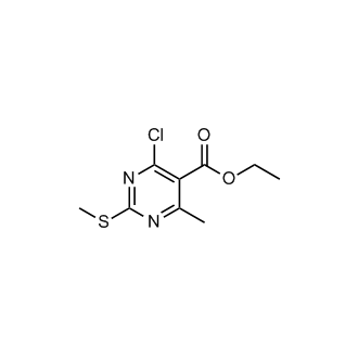 Ethyl 4-chloro-6-methyl-2-(methylthio)pyrimidine-5-carboxylate