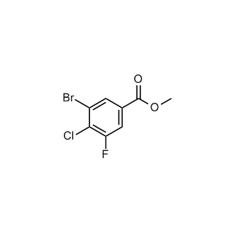 Methyl 3-bromo-4-chloro-5-fluorobenzoate