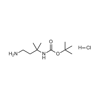 tert-Butyl (4-amino-2-methylbutan-2-yl)carbamate hydrochloride