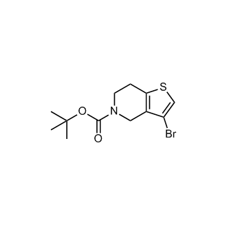 tert-Butyl 3-bromo-6,7-dihydrothieno[3,2-c]pyridine-5(4H)-carboxylate