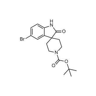 tert-Butyl 5-bromo-2-oxospiro[indoline-3,4'-piperidine]-1'-carboxylate