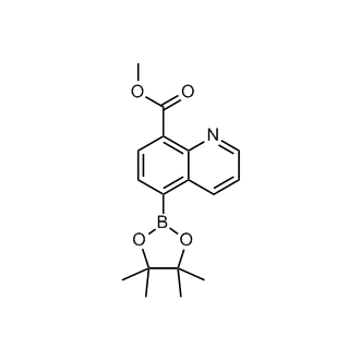 Methyl 5-(4,4,5,5-tetramethyl-1,3,2-dioxaborolan-2-yl)quinoline-8-carboxylate