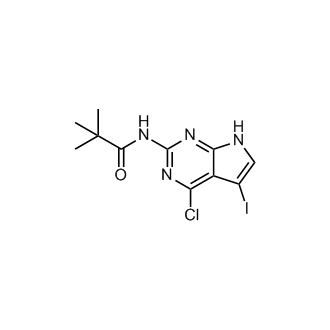 N-(4-Chloro-5-iodo-7H-pyrrolo[2,3-d]pyriMidin-2-yl)-2,2-diMethyl propanaMide